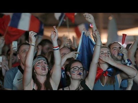 france parties hard after euro 2016 semifinal win against germany