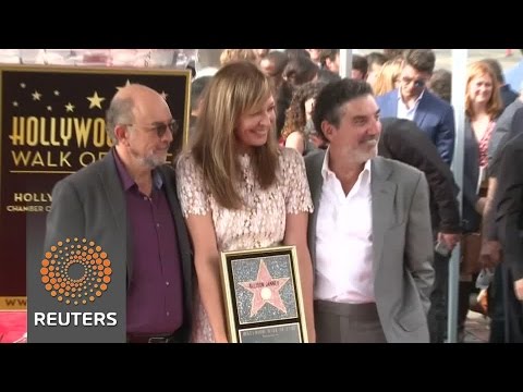 west wings cj cregg allison janney gets star on walk of fame