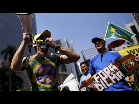 nationwide demonstrations call for brazils president to be sacked