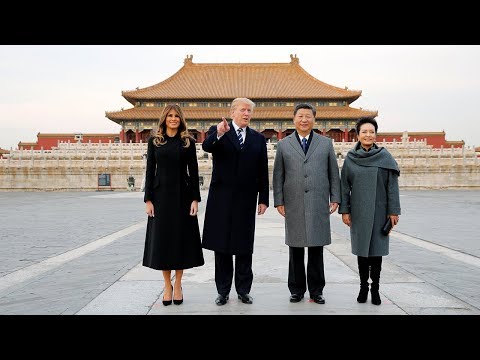 xi and trump visit three palaces