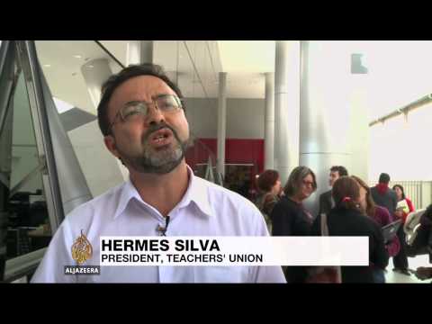 brazilian teachers protest