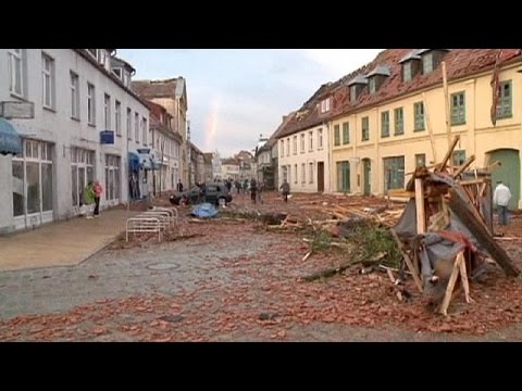 german tornado causes mass destruction