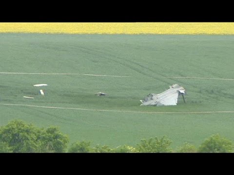 hungarian gripen fighter plane crashes in czech republic