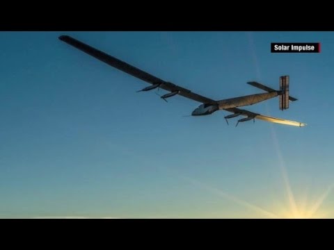 solar plane circumnavigates the globe