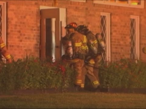 raging fire at north carolina church