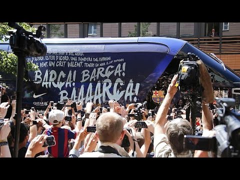 fans converge on berlin for champions league final