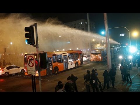 chile truckers clash with indigenous mapuche people