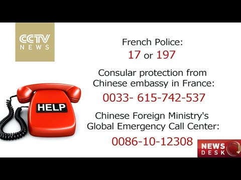 chinese tourists confirmed safe in paris