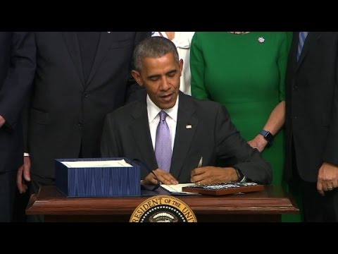 obama signs cancer research bill