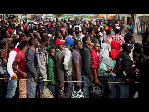 thousands of haitian migrants stranded