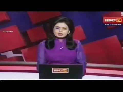 news anchor reports