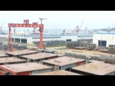 china launches worlds largest ore ship