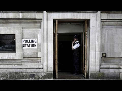 a nailbiting finish in the uk election race