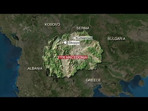 22 killed in macedonia gun battle