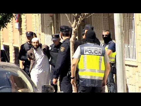 spanish police arrested 2 moroccan men