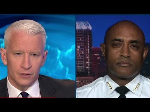 baltimore police chief on decreased number of arrests