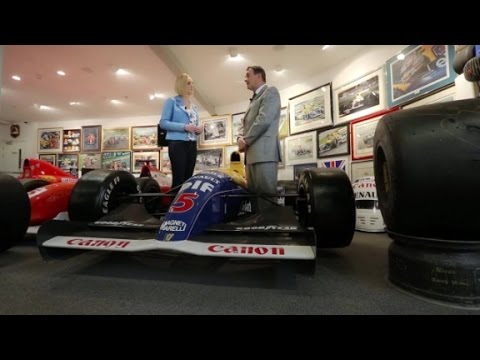 nigel mansell talks formula one