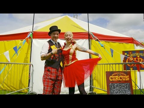 world record holding daughter and father circus team